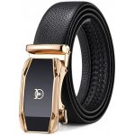 Bullcaptain pánský kožený opasek automat Bekoman Zlatý – Zboží Dáma