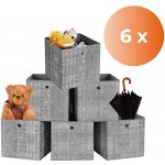 Vasagle Úložný box IVER set 6ks RFB02LG-3 – Zboží Dáma