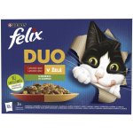 Felix Fantastic Duo Lahodný výběr se zeleninou v želé 12 x 85 g – Zboží Mobilmania