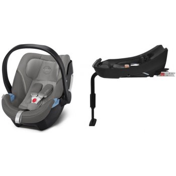 Cybex Aton 5 + Základna 2-fix Sada 2v1 2021 Soho Grey