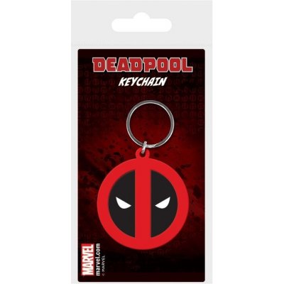 Pyramid přívěsek na klíče Marvel Comics Rubber Keychain Deadpool Symbol International RK38555C – Hledejceny.cz