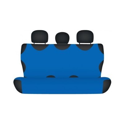 Autopotah KEGEL Autotriko COTTON na zadní nedělenou sedačku modré Hyundai i10 II 2013 – Zboží Mobilmania