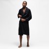 Pánský župan Ben Sherman Randol Fleece Robe black