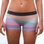 Sensor Dámské kalhotky Coolmax impress růžová stripes béžová – Sleviste.cz
