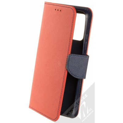 Pouzdro 1Mcz Fancy Book Xiaomi Redmi 9T, Poco M3 červené modré