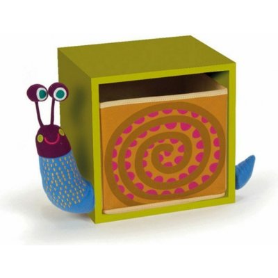 O-oops Happy Bedroom! - Skříňka ve stylu zvířátek (Snail Green - Šnek zelená) – Zboží Mobilmania
