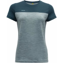 Dámské sportovní tričko Devold dámské triko s krátkým rukávem Norang Woman tee POND/CAMEO MELANGE