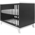 New Baby MARCUS 120x60 cm grafit/bílá – Zboží Dáma