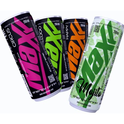 Maxx Energy drink Circus 250 ml – Zboží Dáma