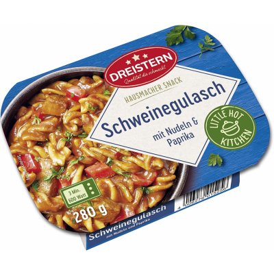 Dreistern Vepřový guláš s nudlemi a paprikou 280 g – Zboží Dáma