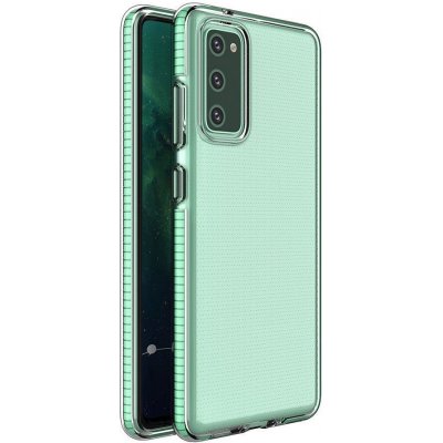 Pouzdro IZMAEL Spring clear TPU Samsung Galaxy A02s zelené