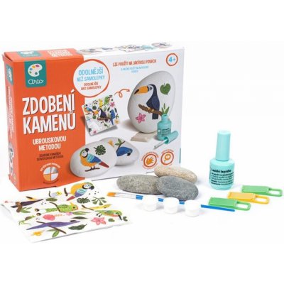 Mac Toys Zdobení kamenů ubrouskovou metodou – Hledejceny.cz