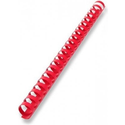 AVE Tech Hřbet pro kroužkovou vazbu 19 mm - červený - P1190 – Zboží Živě