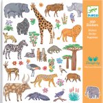 Djeco samolepky africká zvířata – Zboží Dáma