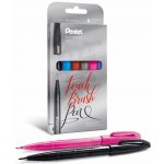 Pen Pentel sada štětcových fixů na kaligrafii 6 kusů – Zboží Dáma