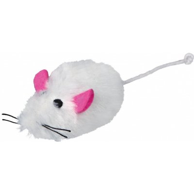 Trixie hračka myš velká v dóze 9cm, balení 48ks