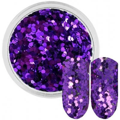 Rossart Fialové třpytky 1 mm 3 ml – Hledejceny.cz