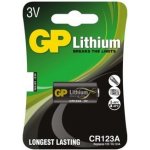 GP Lithium CR123 1ks 1022000111 – Zboží Mobilmania