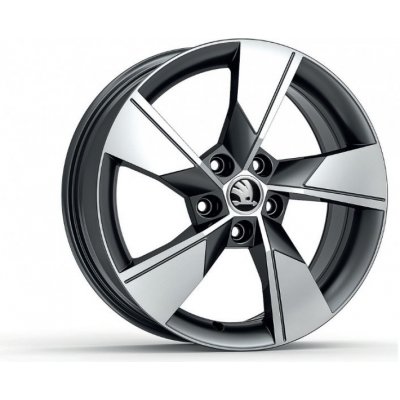 Škoda NIVALIS 7x17 5x112 ET45 anthracite – Sleviste.cz