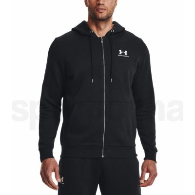 Under Armour Essential fleece FZ Hood-BLK 1373881-001 – Zboží Dáma