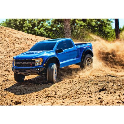 Traxxas Ford F-150 Raptor R VXL 4WD TQi RTR modrý 1:10 – Zboží Mobilmania