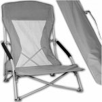 Trizand 23923 Skládací plážové křeslo šedá – Zboží Dáma