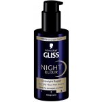 Schwarzkopf Gliss Night Elixir bezoplachový elixír pro poškozené vlasy 100 ml – Hledejceny.cz