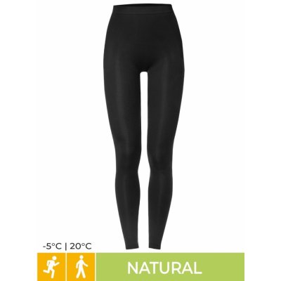 Iron-ic Dámské funkční spodní legíny Black – Zboží Dáma