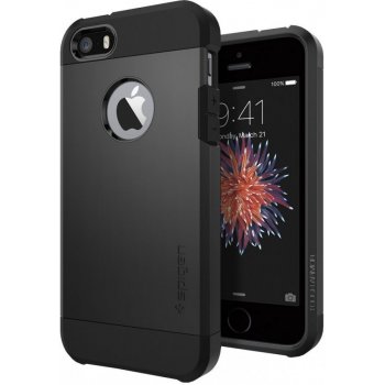 Pouzdro Spigen Tough Armor iPhone SE / 5s / 5 černé