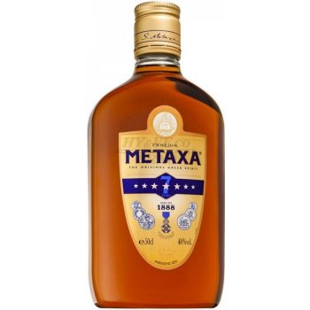 Metaxa 7* 40% 0,5 l PET (holá lahev)