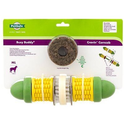 PetSafe Busy Buddy Corn Hračka pro psy M L – Zboží Mobilmania