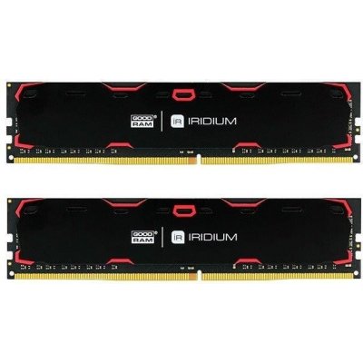 GoodRam IRDM Black DDR4 8GB (2x4GB) 2400MHz CL17 IR-2400D464L17S/8GDC – Zbozi.Blesk.cz