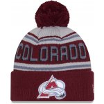 New Era COLORADO AVALANCHE BEANIE Vínová Šedá Světle modrá Bílá – Hledejceny.cz