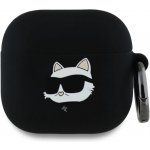 Karl Lagerfeld 3D Logo NFT Choupette Head Silikonové Pouzdro pro AirPods 4 KLA4RUNCHK – Zboží Živě