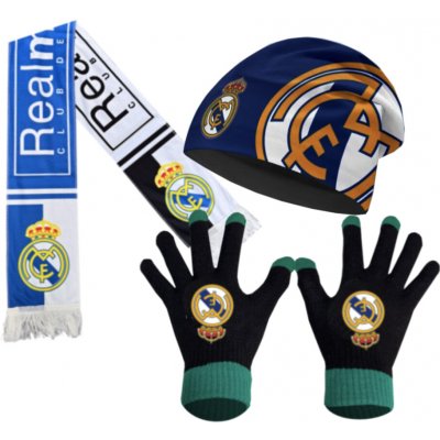 pletené rukavice a pletená čepice - Real Madrid FC – Zboží Dáma