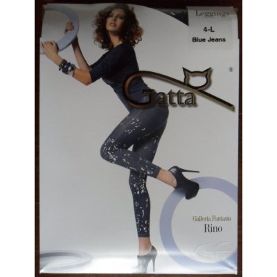 Gatta RINO 02 150den- leginy blue jeans-džínové – Hledejceny.cz
