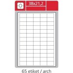 Rayfilm R0100.0102A samolepící 38x21,2mm bílé 100 listů – Sleviste.cz