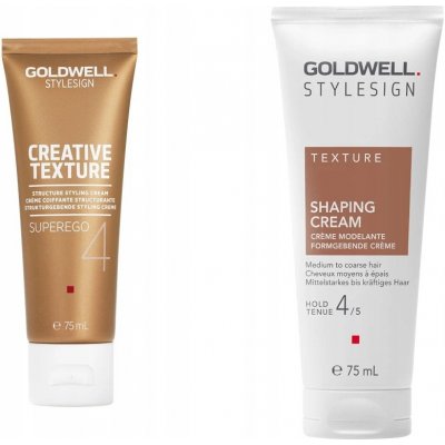 Goldwell Shaping Cream Tvarující krém na vlasy se silnou fixací Stylesign Texture 75 ml – Zboží Dáma