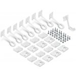 Reer zámek na dveře a zásuvky 8ks bílý – Sleviste.cz