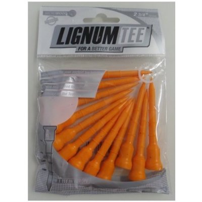 Lignum Tee 72mm 12ks oranžová – Zboží Dáma