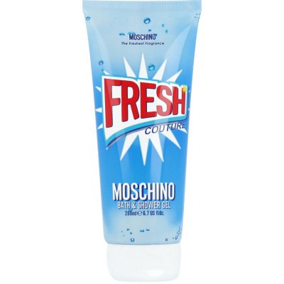 Moschino Fresh Couture sprchový gel a pěna do koupele 200 ml – Zbozi.Blesk.cz