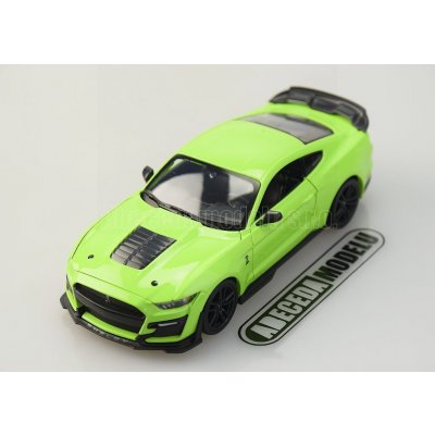 Maisto Ford Mustang Shelby GT500 2020 Zelený 1:24 – Hledejceny.cz