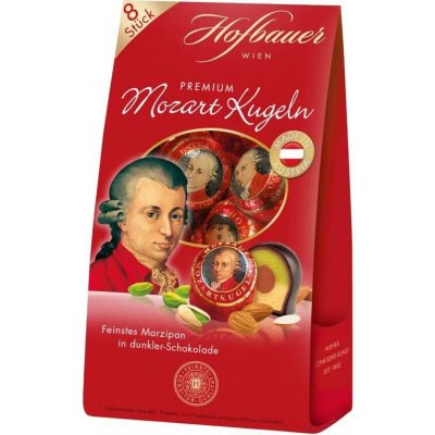 Lindt Hofbauer Mozart Kugeln hořká 160 g – Zboží Mobilmania
