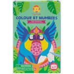 Tiger Tribe Colour By Numbers The Tropics – Hledejceny.cz