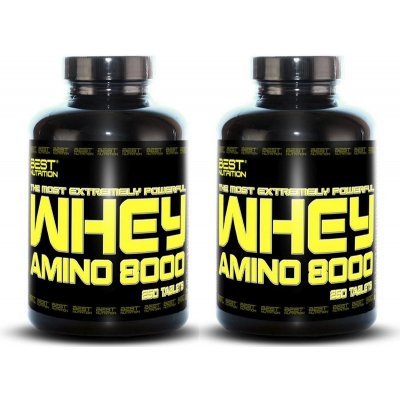 Best Nutrition Amino Whey 8000 500 tablet – Sleviste.cz
