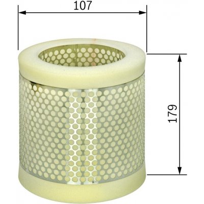 Vzduchový filtr BOSCH F 026 400 011 – Hledejceny.cz
