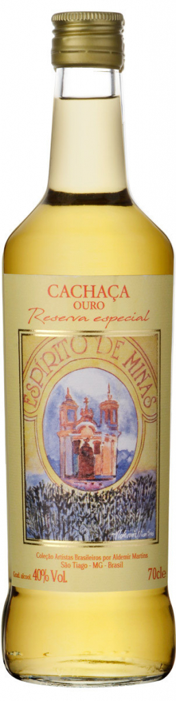 Espírito de Minas Cachaça Ouro Reserva Especial 40% 0.7 l (holá láhev)