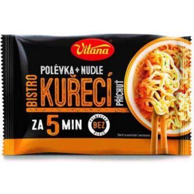 Vitana Bistro Instantní nudlová polévka s kuřecí příchutí 66g – Zboží Dáma