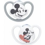Nuk silikon savička Mickey 2ks šedá – Zboží Mobilmania