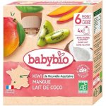 Babybio kapsička Kiwi mango kokos 4 x 90 g – Zboží Dáma
